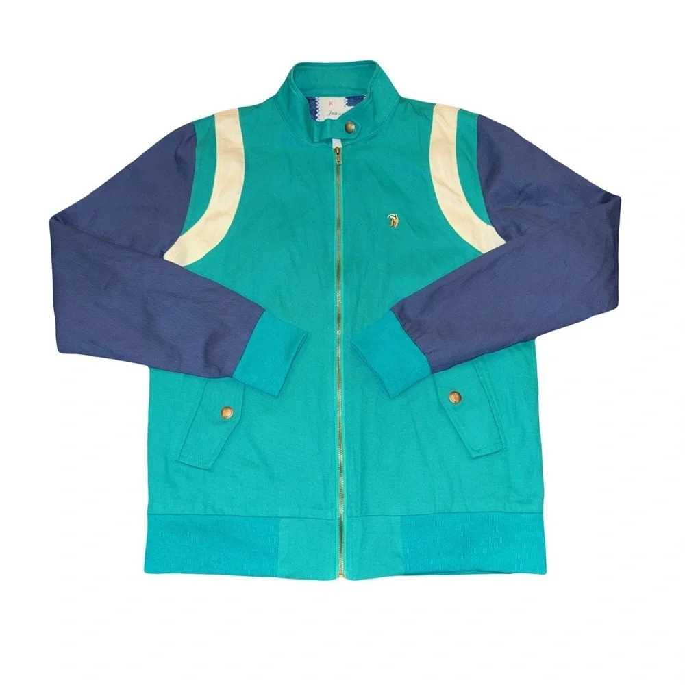 GOAT by James King Spring Twill Club Jacket Medium Excellent Condition $200 Orig - Picture 2 of 10